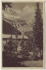 AK Höllentalhütte gegen Zugspitze bei Grainau Garmisch-Partenkirchen 1933
