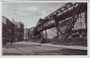 AK Wuppertal Barmen Schwebebahn an der Cleferstraße 1937