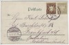 AK Gruss aus Bayern mit Wappen 1901