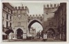 AK Foto München Karlstor Menschen Geschäfte 1935