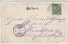 AK Völklingen Luisenstrasse mit Menschen Saarland 1901 RAR