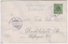 VERKAUFT !!!   Litho Gruss aus Neudorf im Rheingau Gasthaus zur Post Eisenbahn Totale Martinsthal Eltville 1899 RAR