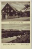 AK Niedernwöhren Partie am Kanal Gastwirtschaft zum alten Krug 1940