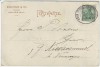 AK Veldenz an der Mosel Schloss vor Zerstörung Burgweg Bahnpost 1901