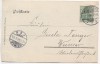 AK Nordseebad Westerland Sylt Strand mit Kind und Fahnen Alaaf Köln 1904 RAR