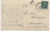 AK Teufelsgraben bei Helfendorf Aying mit Zug K.B. Bahnpost 1912