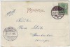 AK Gruss aus Ranis Ortsansicht mit Burg  1902