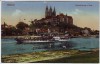 AK Meissen Albrechtsburg Dom Dampfer Rathen badende Menschen 1929