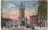 AK Frankfurt am Main Am Eschenheimer Turm mit Menschen 1924