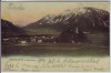 AK Ruhpolding Ortsansicht mit Rauschberg 1914