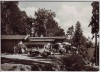 AK Foto Reit im Winkl Walmberg-Sesselbahn Berggaststätte mit Menschen 1968