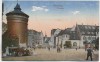 AK Nürnberg Königstor mit Auto und Menschen 1919