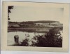 VERKAUFT !!!   AK Foto Hainspitz am See Ortsansicht vom See aus Kr. Eisenberg Thüringen 1960
