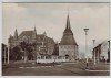 AK Foto Rostock Am Steintor mit Strassenbahn 1964