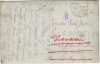 VERKAUFT !!!   AK Foto Zerstörter Britscher Panzer Tank mit Soldat 1.WK Feldpost 1918 RAR