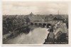 VERKAUFT !!!   AK Foto Guben Niederlausitz Blick zum Stadthaus mit Neißebrücke 1935