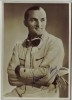 VERKAUFT !!!   AK Foto Autograph Hermann Lang Rennfahrer Mercedes Silberpfeil signiert Autogramm 1935 RAR
