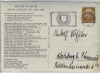 VERKAUFT !!!   AK Foto Autograph Hans Stuck Rennfahrer Auto-Union signiert Autogramm 1939 RAR