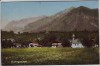 AK Untergrainau Ortsansicht mit Kirche Grainau Oberbayern 1910