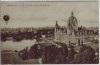 AK Hannover Maschpark und Rathaus mit Ballon 1915