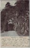 VERKAUFT !!!   AK Albtal Albthal Strassentunnel bei St. Blasien 1904