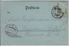 Mondschein-AK Gruss von der Insel Rügen Kreide-Ufer Stubbenkammer 1898