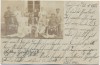 VERKAUFT !!!      AK Foto Ober-Kauffung Katzbach Gruppenfoto Arbeiter Wojcieszów Schlesien Polen 1900
