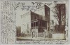 AK Foto Crimmitschau Hausansicht Villa mit Turm 1906 RAR