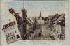 AK Gera Heinrichstrasse mit Trenschels gute Quelle 1903