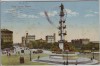 AK Wien II. Leopoldstadt Praterstein mit Tegetthof-Denkmal Österreich 1909