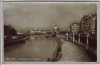 AK Foto Wien I. Donaukanal mit Urania Österreich 1942