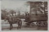 VERKAUFT !!!   AK Foto Freiburg im Breisgau Pferdekarren Kohlenhandlung Specht Wilhelmstraße 15 1920