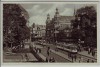VERKAUFT !!!   AK Foto Düsseldorf Albert Leo Schlagepeter-Platz Straßenbahn 1940