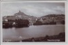 AK Foto Flossenbürg Ortsansicht mit Weiher Oberpfalz 1950