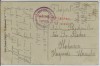 AK Riga Pulverturm mit Menschen Feldpost Lettland 1917