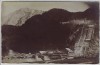 AK Foto Walchenseekraftwerk im Bau bei Kochel am See 1923