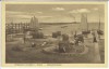 AK Ostseebad Grömitz in Holstein Dampferbrücke Schiffe Strand 1910