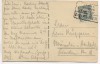 AK Kochel am See Denkmal des Schmid von Kochel Bahnpoststempel 1924