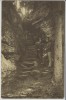 AK Kyjov (Krásná Lípa) Khaa Schönlinde Aufstieg zum Fürst Kinsky-Felsen 2 Männer Khaatal Böhmen Tschechien 1910