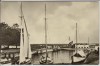 AK Foto Ostseebad Zingst Blick in Hafen mit Booten 1957