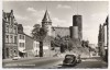 VERKAUFT !!!   AK Foto Mayen / Eifel Die Genovevaburg mit Straßenansicht und Autos 1960