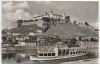 AK Foto Würzburg mit Schiff M.S. Ursula-Charlotte 1960