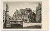 AK Foto Brilon Stadt Cafe Starke mit Brunnen und Menschen 1956