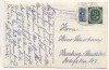 AK Foto Rotensol im Schwarzwald Waldpartie b. Herrenalb Landpoststempel 1952