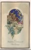 Präge-AK Halt gegen das Licht Herzlichen Glückwunsch zum Namenstage 1914