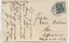 Künstler-AK Frau mit großem Hut gelb 1914