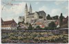 AK Gruss aus der Blumenstadt Quedlinburg Schloss 1912