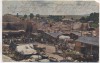 AK Sainte-Marie-à-Py Farbenfotografie Hans Hildenbrand Pferde Wagen Menschen zerstörte Häuser 1. WK Champagne Frankreich Feldpost 1915