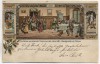 AK Litho Die Weiber von Schorndorf Wandgemälde im Rathaus 1904