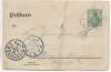 VERKAUFT !!!   Litho Gruss aus Tochheim an der Elbe Gasthaus Landungsplatz b. Hohenlepte Zerbst 1905